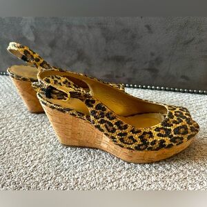 Stuart Weitzman cork wedge